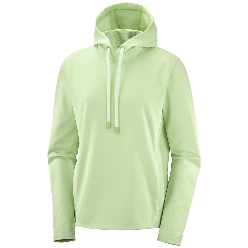 SALOMON COMET MID W Philippines - Women's Hoodie - Lightgreen | 640752-UHV